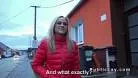 Blonda asta si-o trage cu orice barbat se da la ea
